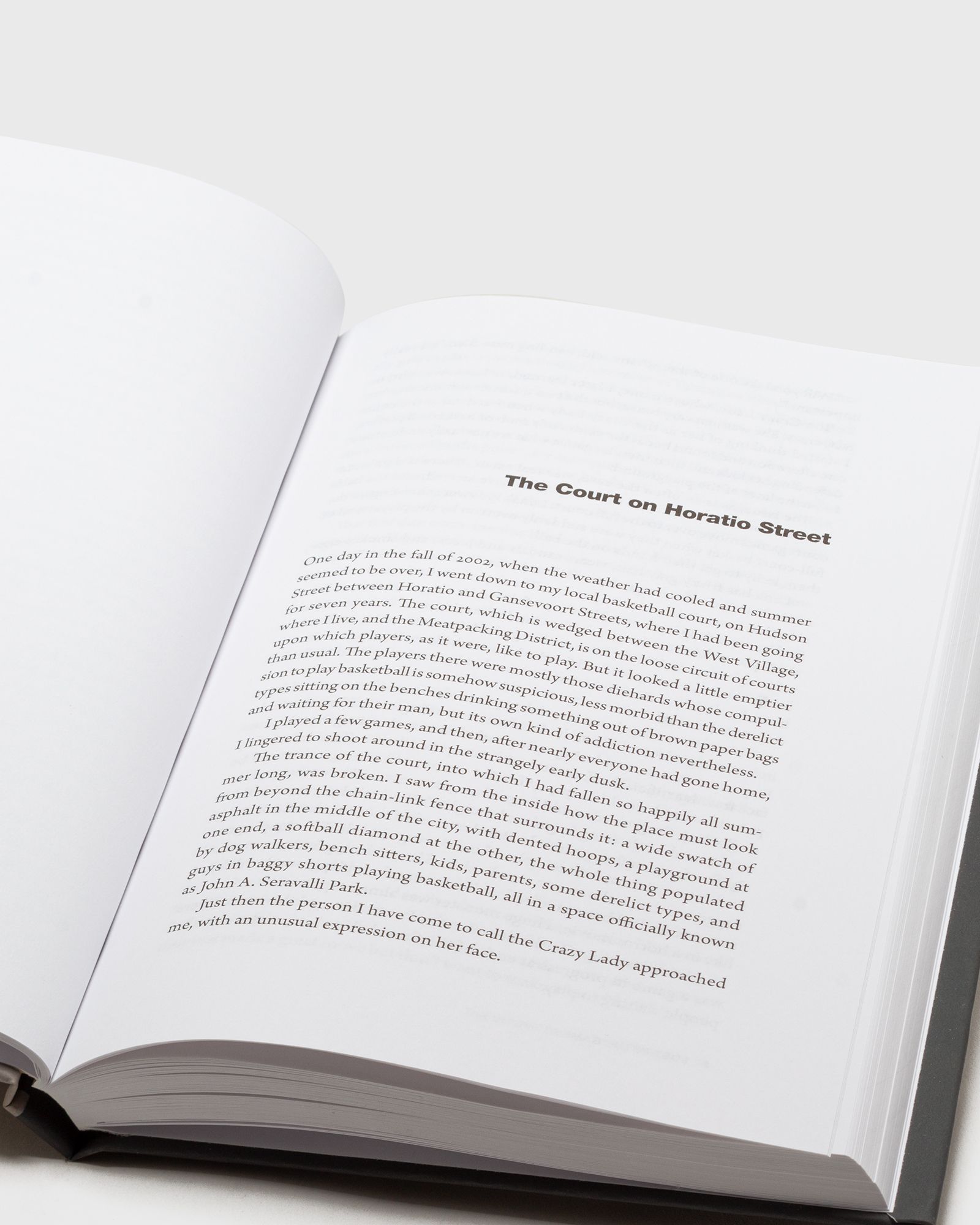 "Lost in the Game – A Book about Basketball" by Thomas Beller