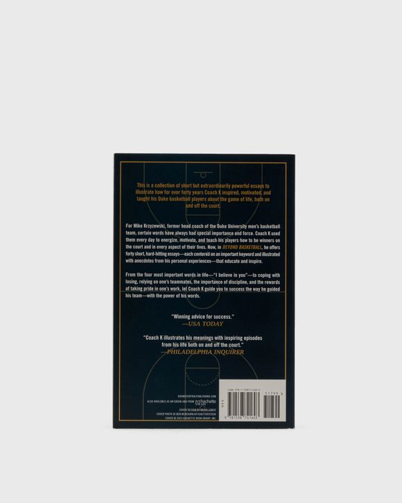 "Beyond Basketball - Coach K's Keywords for Success" by Mike Krzyzewski & Jamie K Spatola