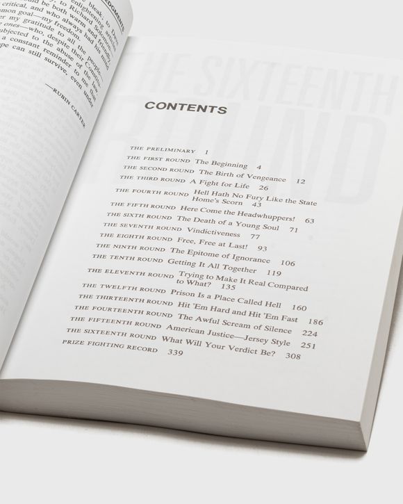 "The Sixteenth Round: From Number 1 Contender to Number 45472" by Rubin Carter