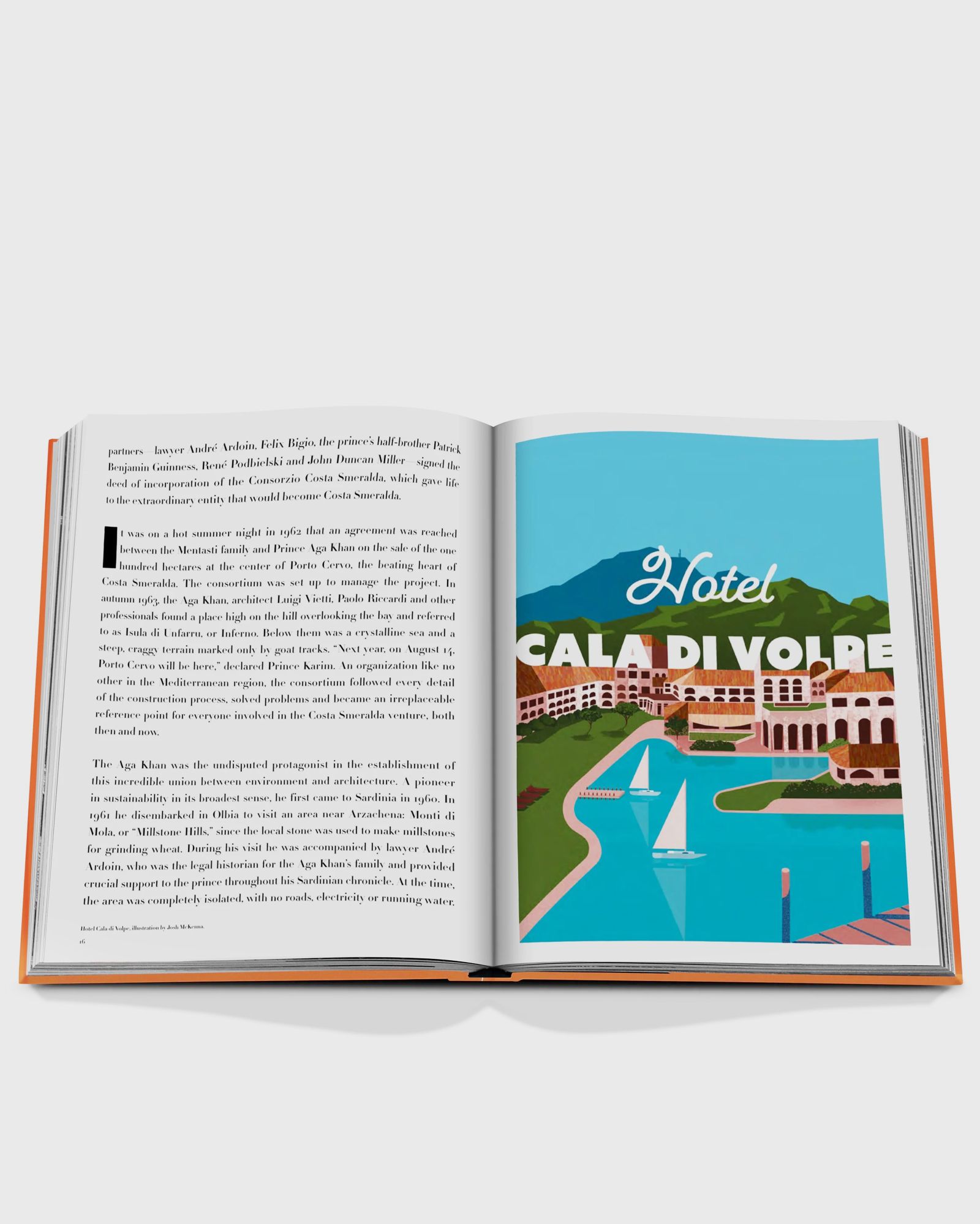 "Costa Smeralda" by Cesare Cunaccia