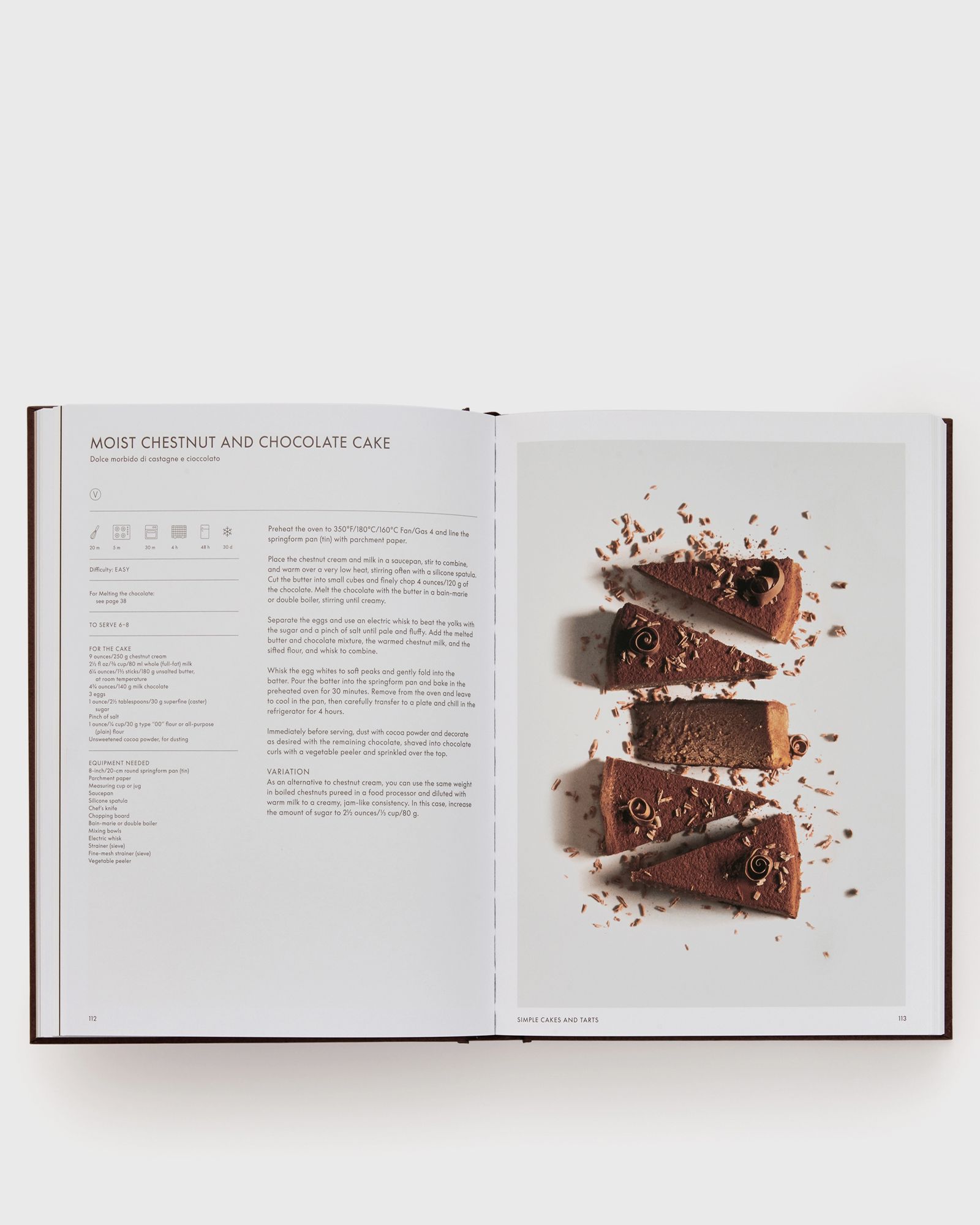 The Chocolate Spoon - Italian Sweets from the Silver Spoon by Phaidon