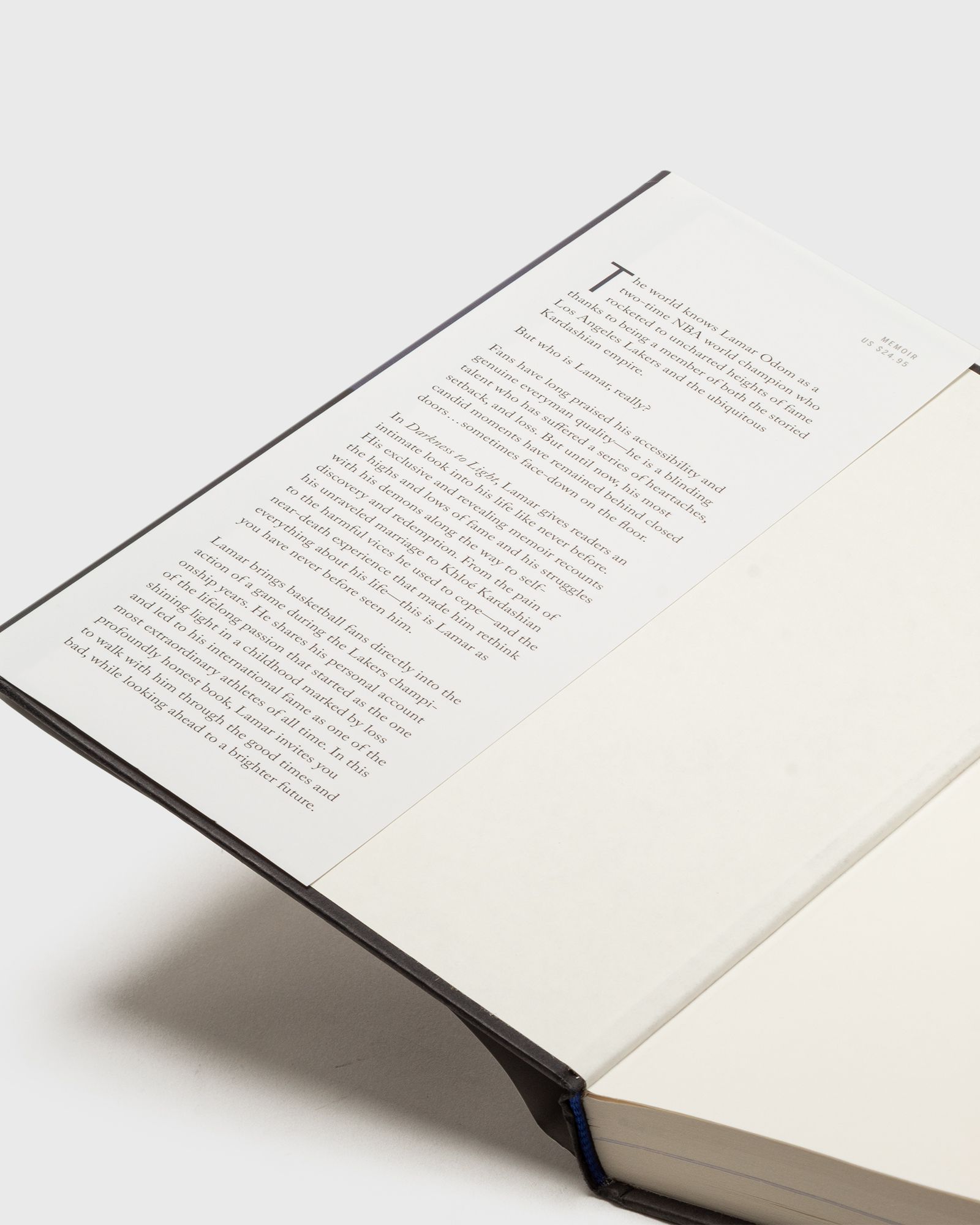 "Lamar Odom: A Memoir Darkness to Light" by Chris Palmer