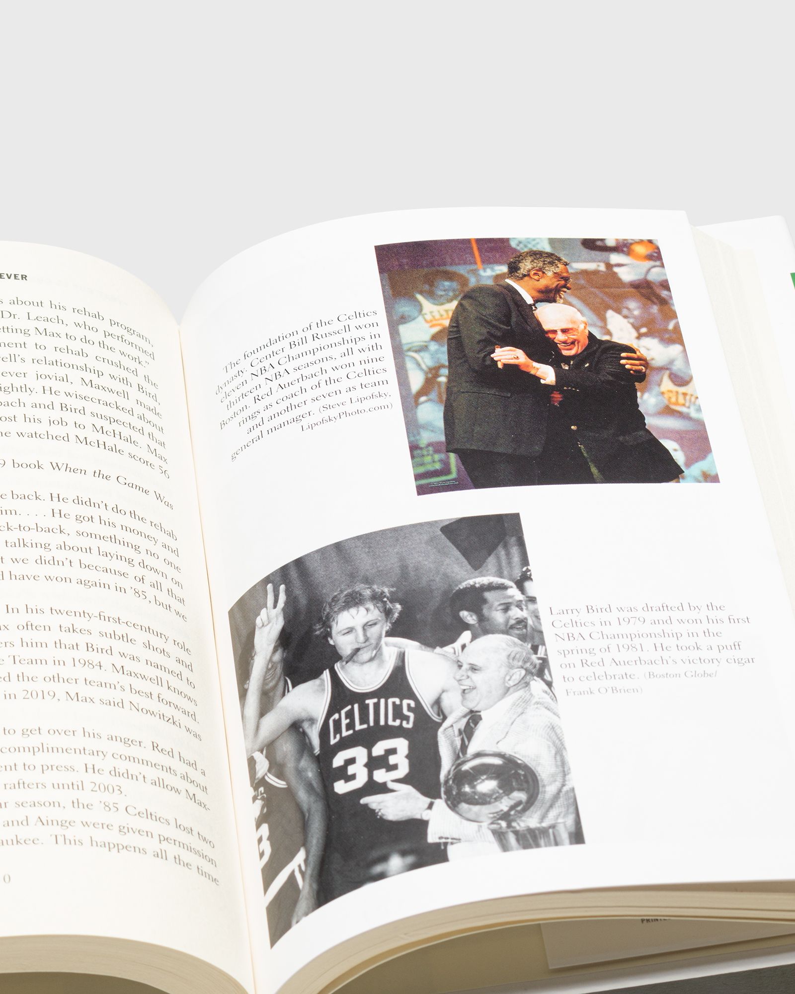 "Wish it Lasted Forever: Life with the Larry Bird Celtics" by Dan Shaughnessy