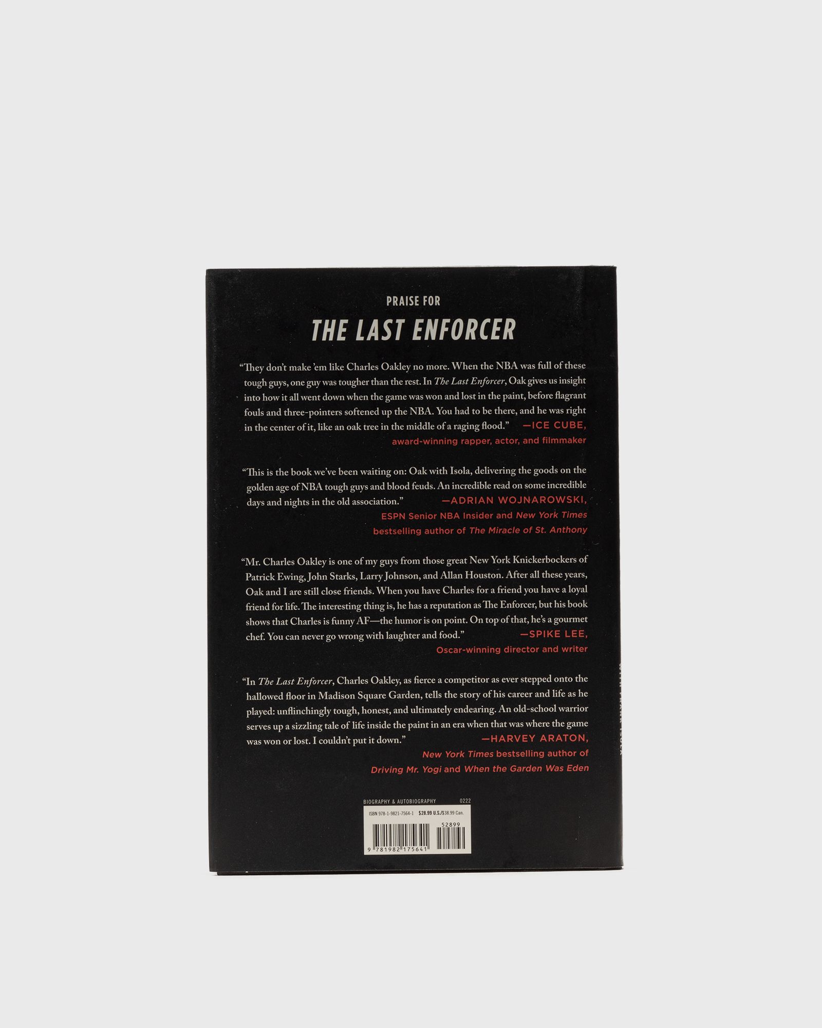 "The Last Enforcer" by Charles Oakley