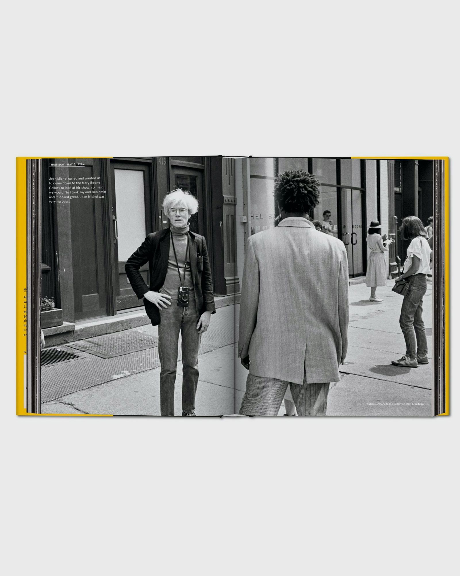 "Warhol on Basquiat" by Michael Dayton Hermann