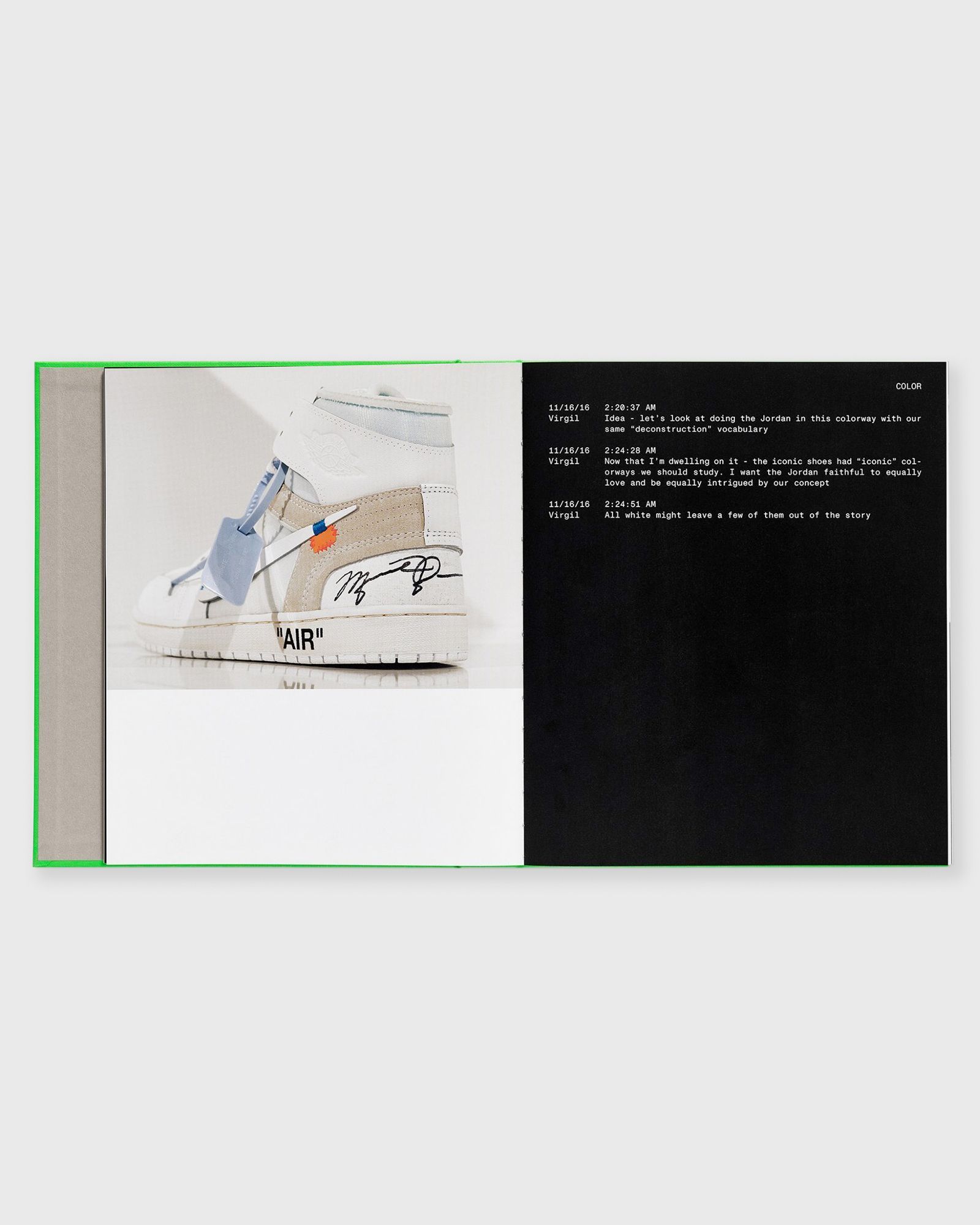 "Virgil Abloh. Nike. ICONS"