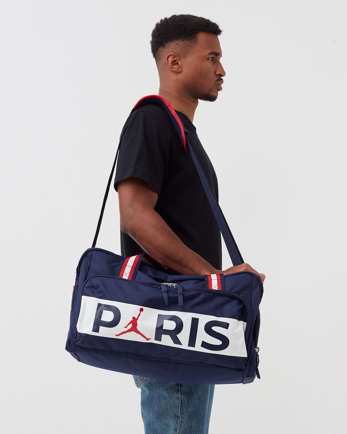 Nike Air Jordan Paris Saint Germain store PSG Duffel Gym Training Bag 9A0548-U90