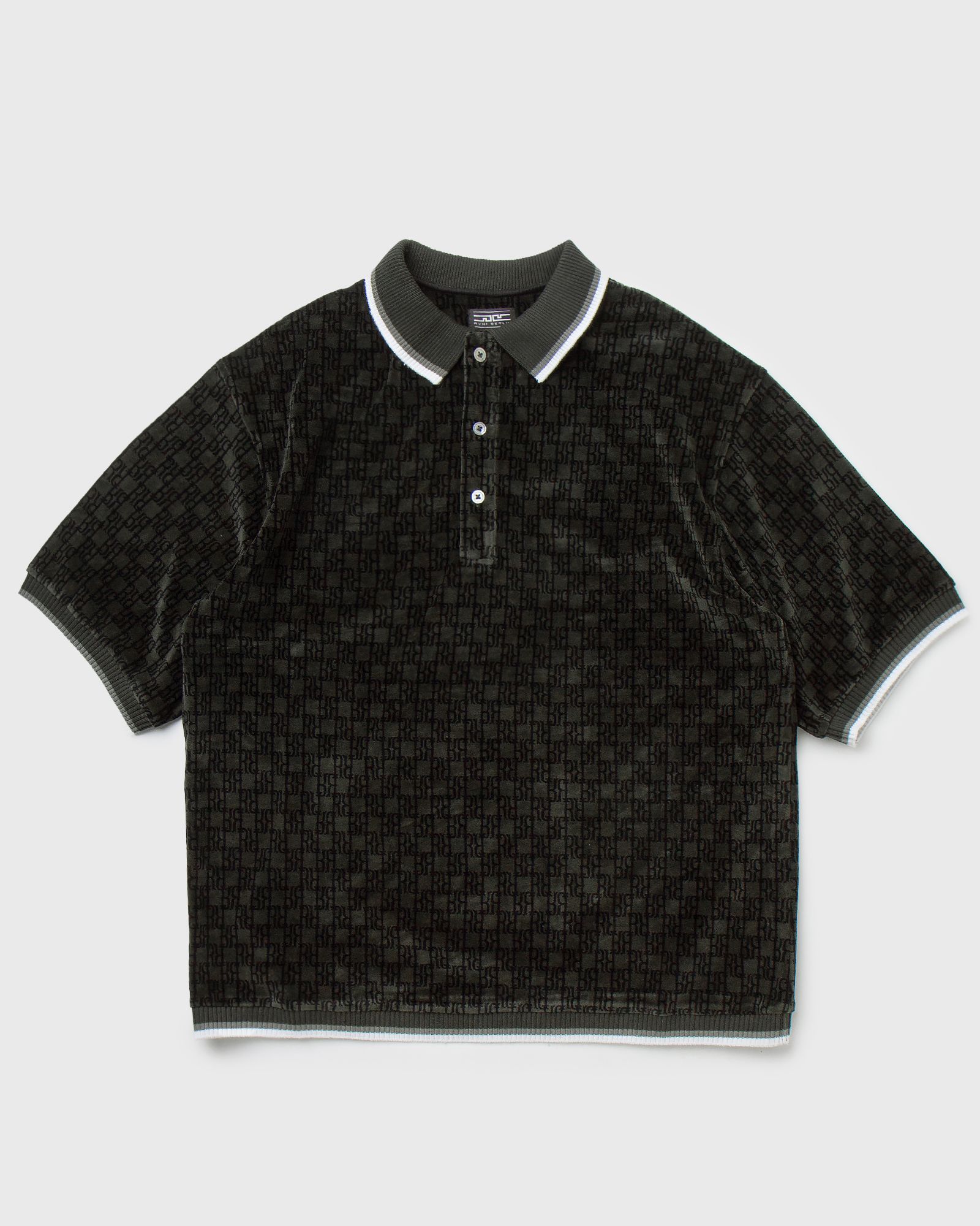 RR Monogram Velour Polo
