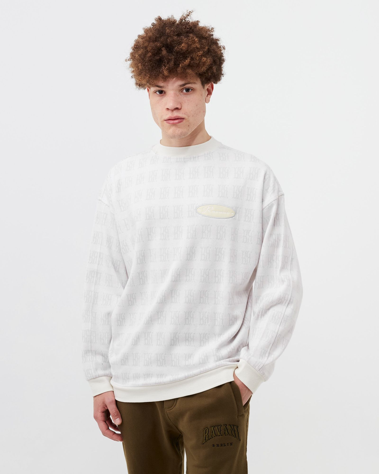 RR Monogram Crewneck