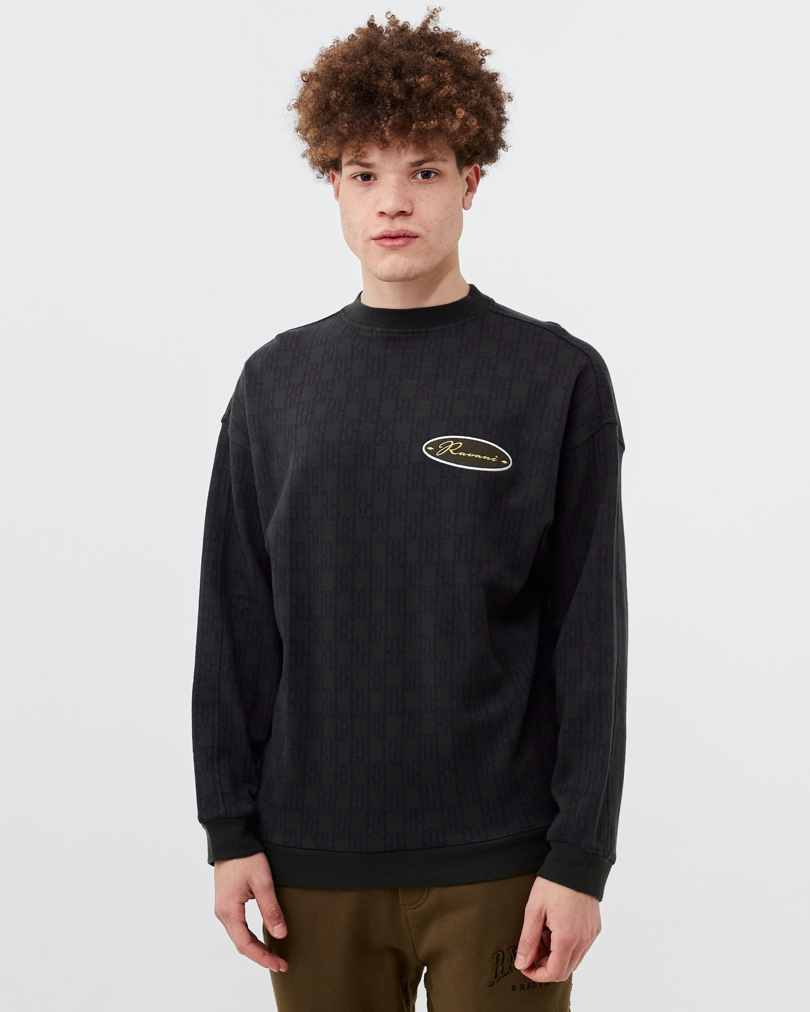 RR Monogram Crewneck