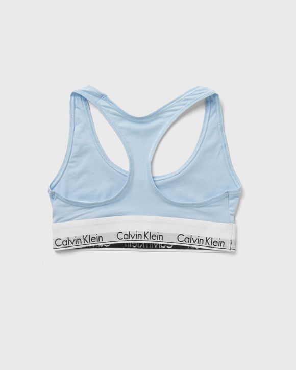 Calvin Klein Modern Cotton Unlined Bralette Blue –