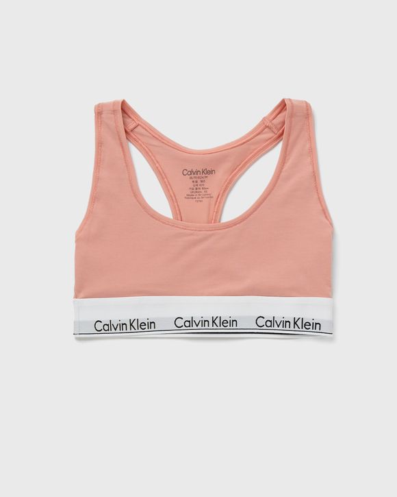 Pink calvin klein bra and underwear deals