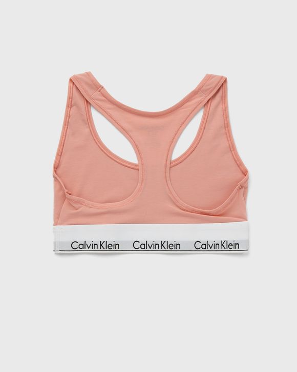 Calvin Klein Underwear WMNS UNLINED BRALETTE Pink CORAL ALMOND