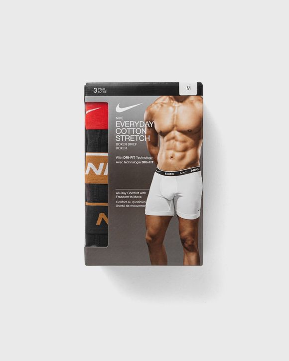 EDAY COTTON STRETCH BOXER BRIEF 3PK