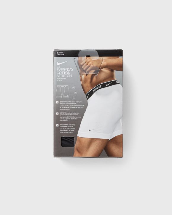 EDAY COTTON STRETCH BOXER BRIEF 3PK