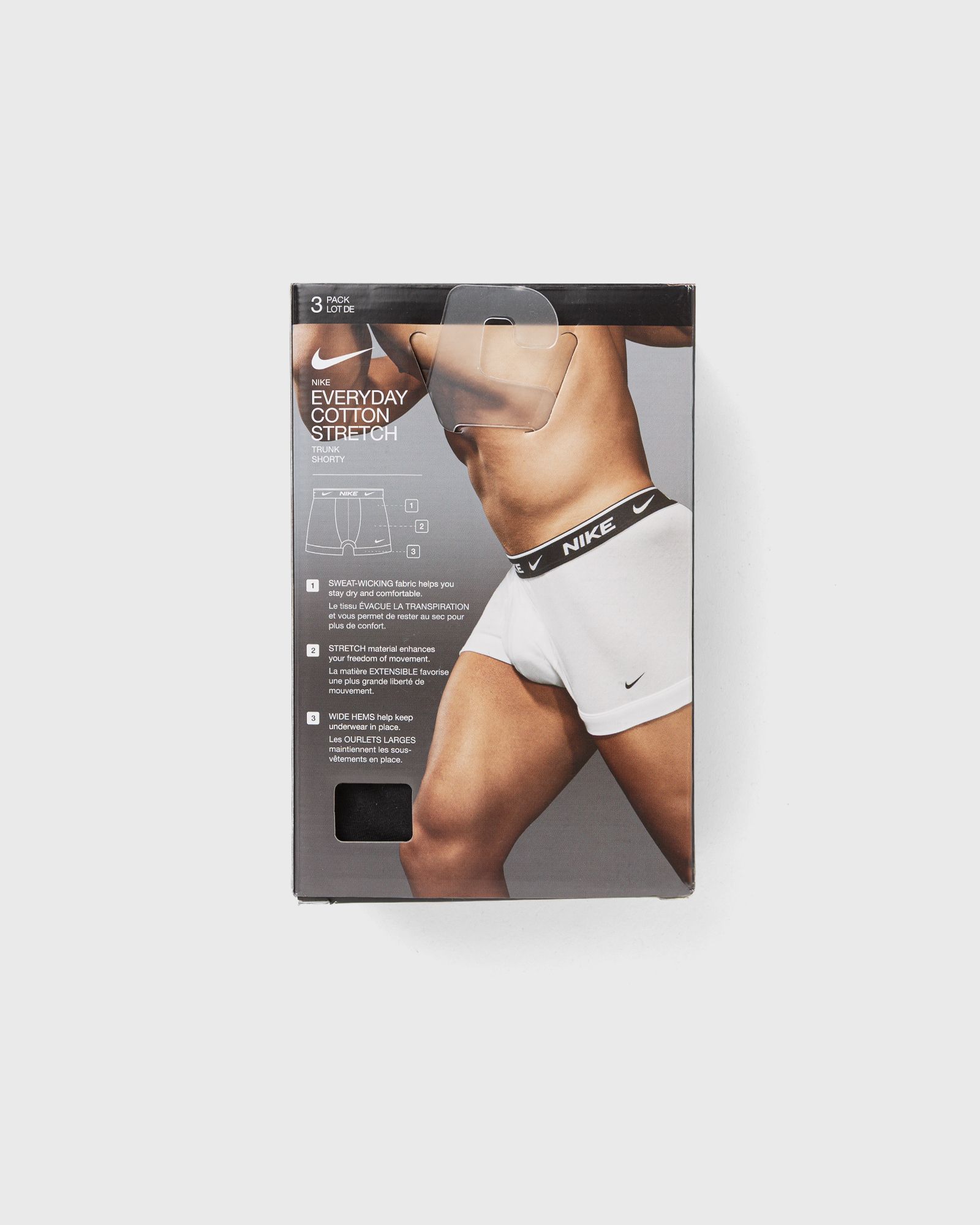 EDAY COTTON STRETCH TRUNK 3PK