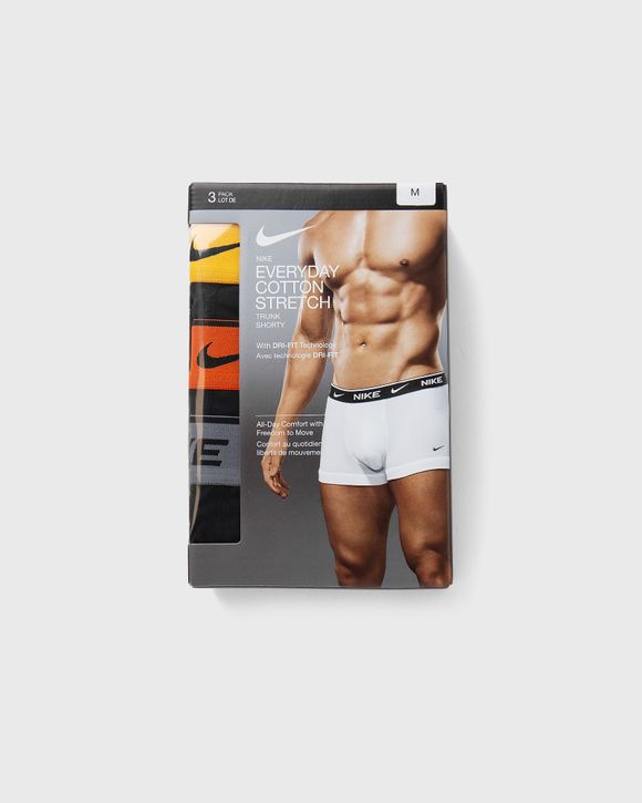 E-DAY COTTON STRETCH TRUNK 3 PACK