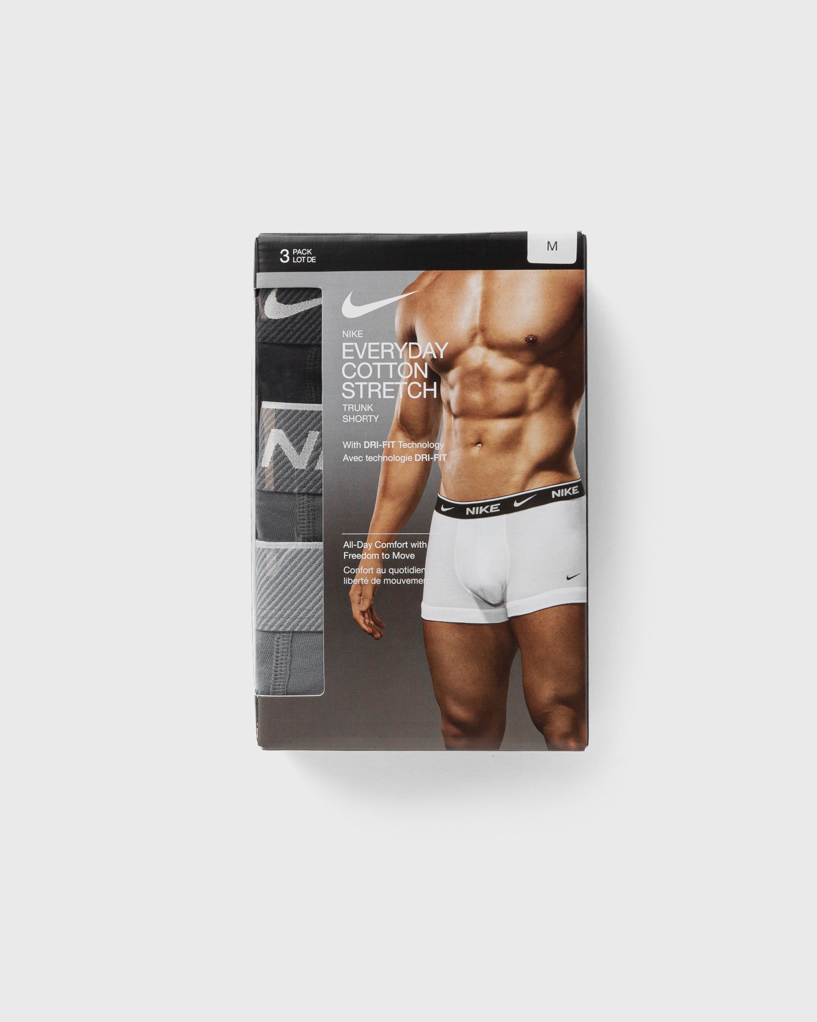 EDAY COTTON STRETCH TRUNK 3PK