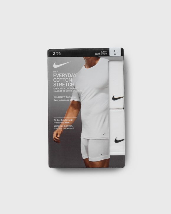 EVERYDAY COTTON STRETCH CREWNECK TEE 2-PACK