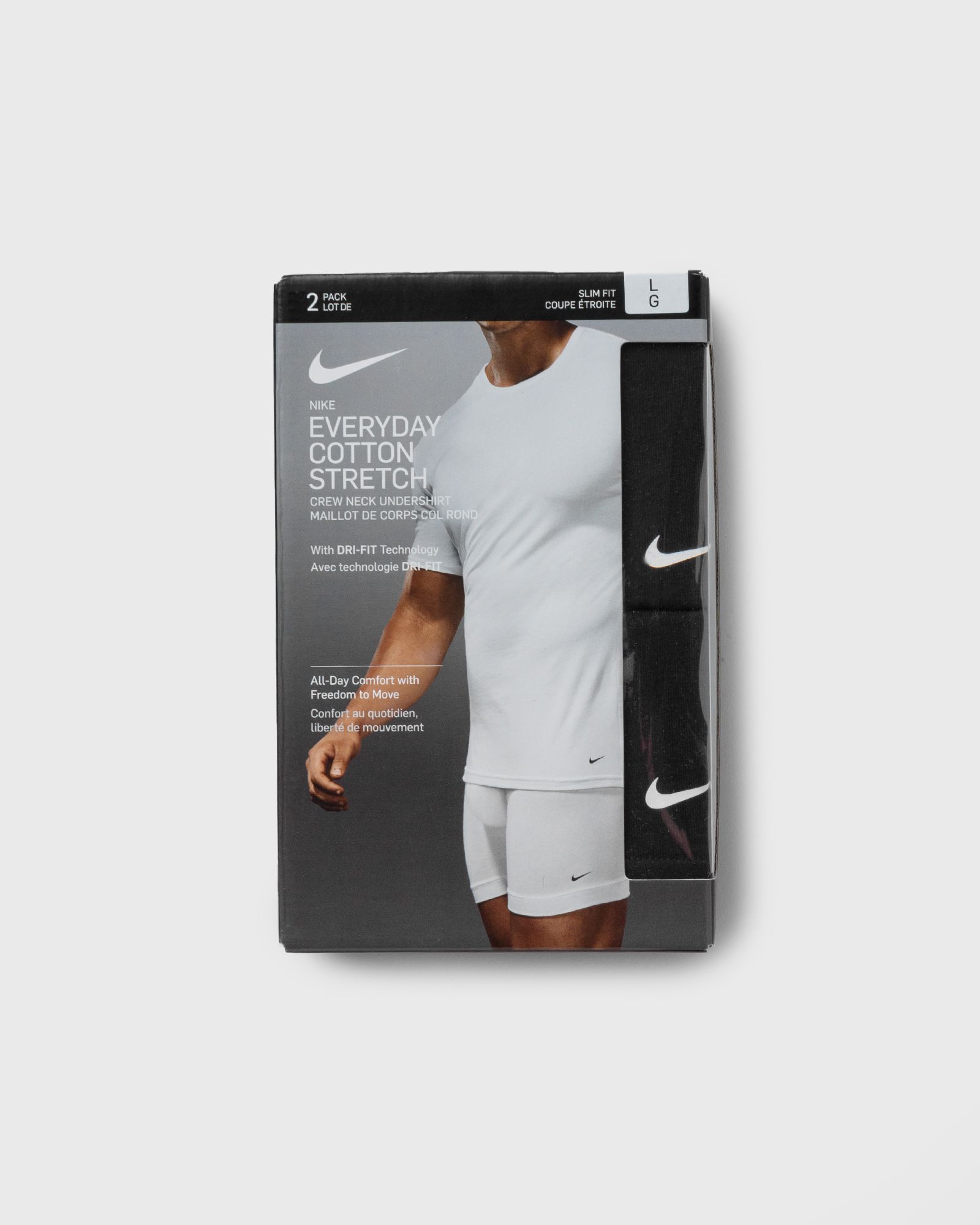 EVERYDAY COTTON STRETCH CREWNECK TEE 2-PACK