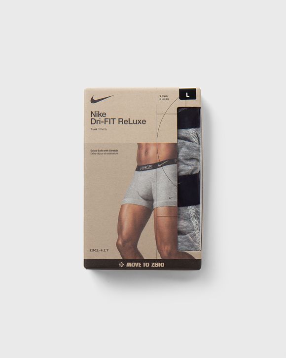 Nike Dri-Fit RELuxe TRUNK 2-PACK Grey