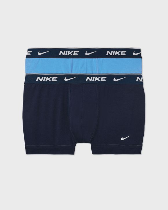 Nike Everyday Cotton Stretch TRUNK 2-PACK Blue | BSTN Store