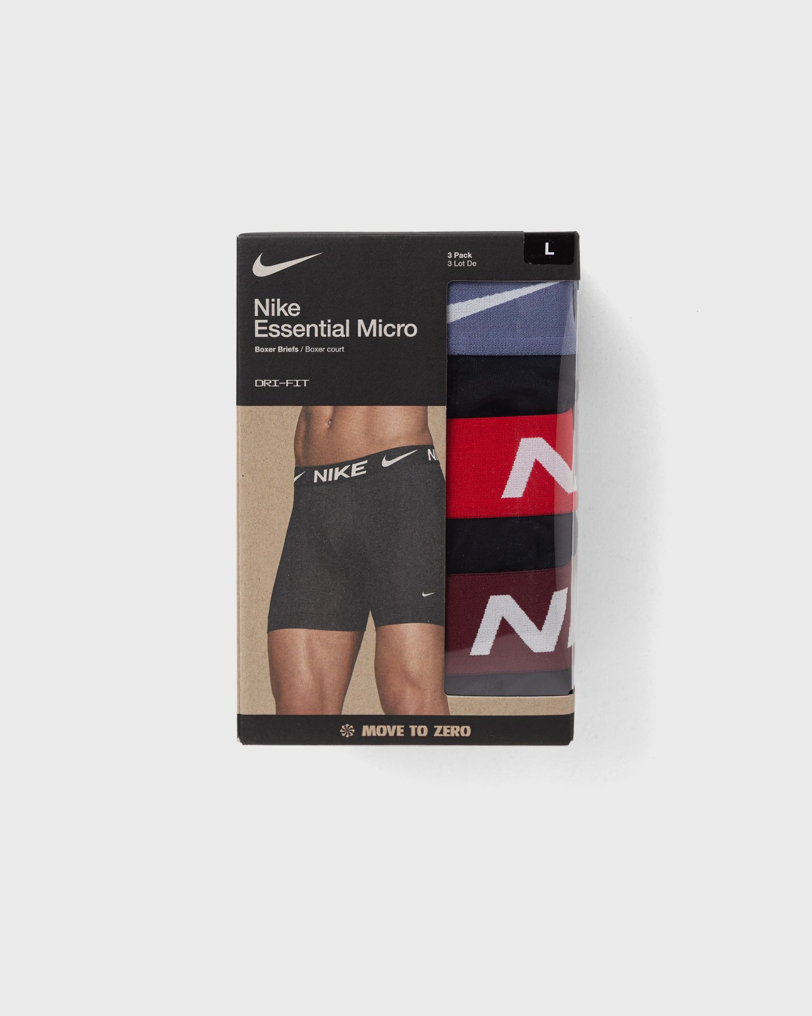 Nike Men's Multi Essential Micro Boxer Brief 3Pk