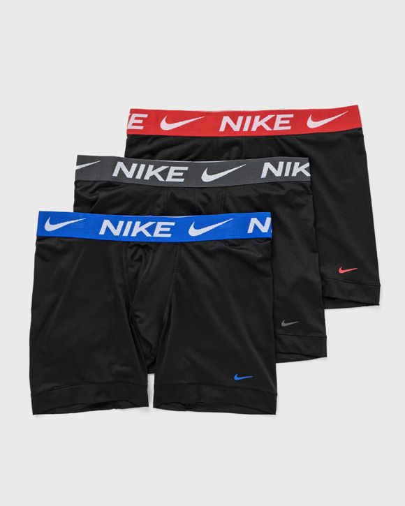 Nike EVERYDAY COTTON STRETCH BOXER BRIEF 3-PACK Black