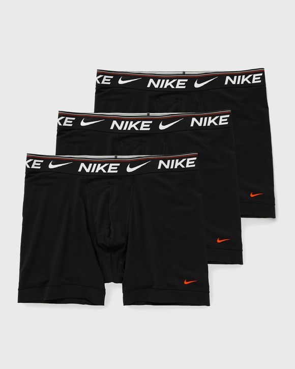3 PAIR Nike Essential Micro Boxer Brief, Dri-FIT 3Pk Grey/Black, Mens US  Size XL