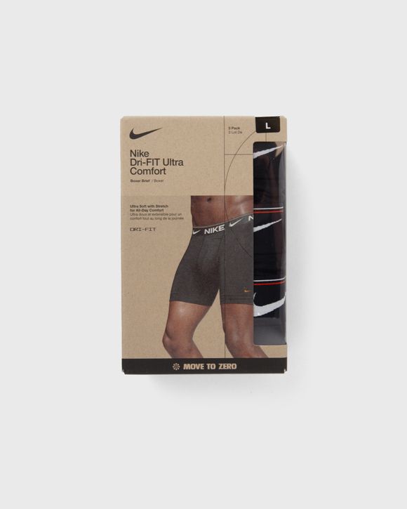 Nike ULTRA COMFORT BOXER BRIEF 3PK Black