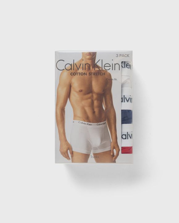 Calvin Klein Underwear COTTON STRETCH TRUNK 3-PACK Multi