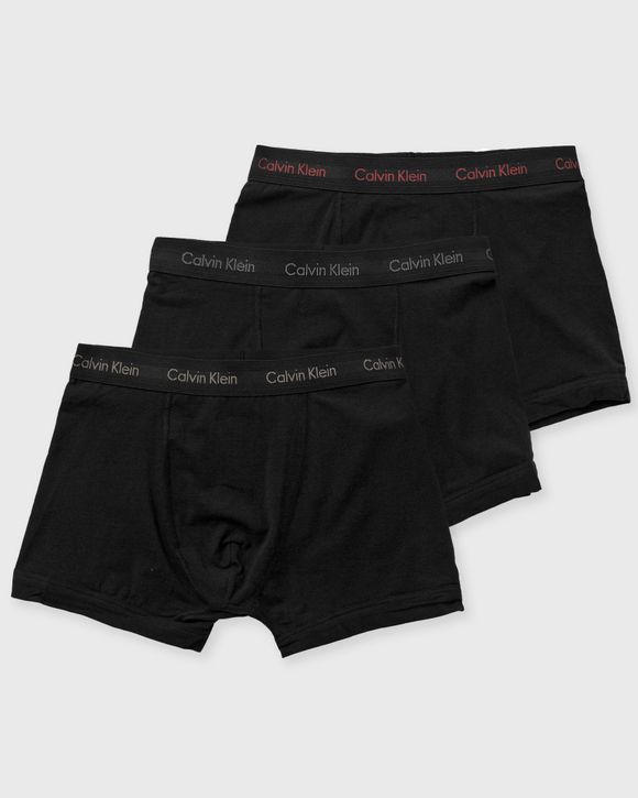 Calvin Klein Underwear COTTON STRETCH Trunk TRUNK 3 PACK Black