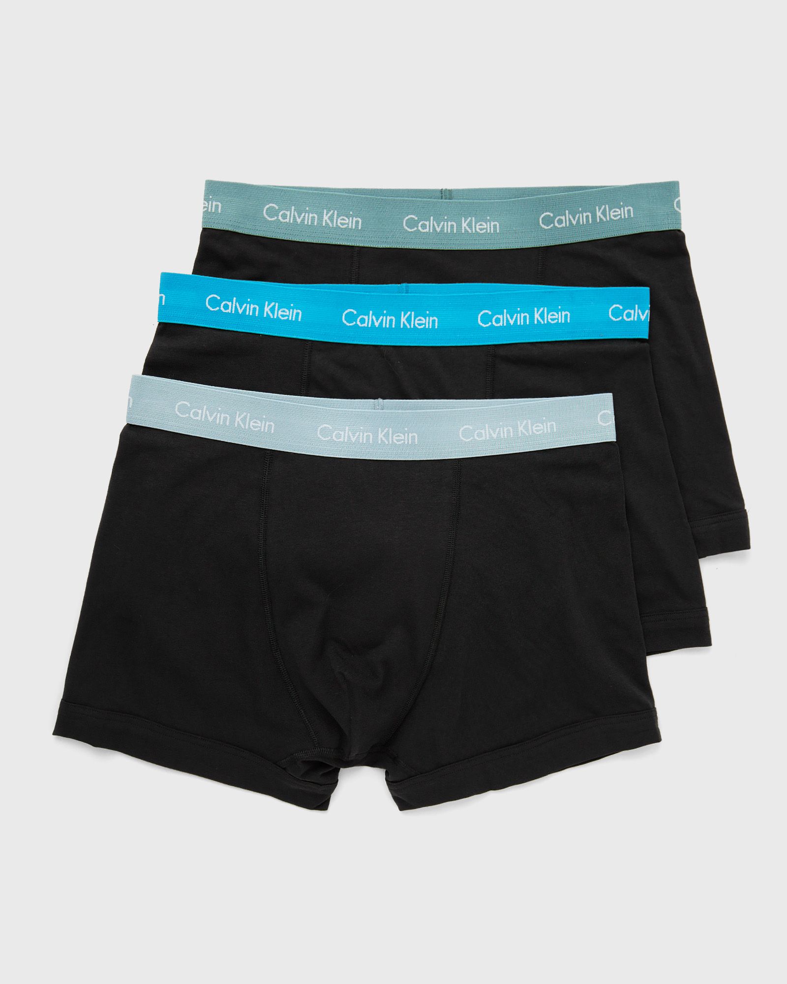 Calvin Klein Underwear - cotton stretch trunk trunk 3 pack men boxers & briefs black in größe:s