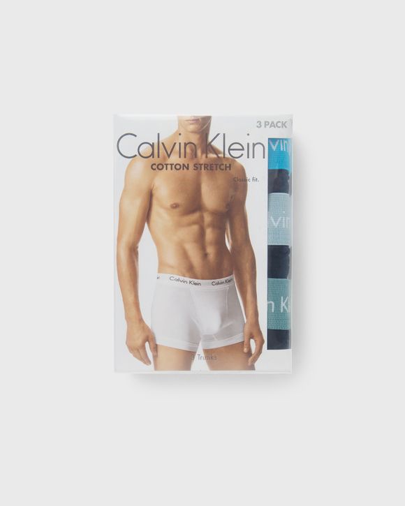 Calvin Klein Underwear COTTON STRETCH Trunk TRUNK 3 PACK Black