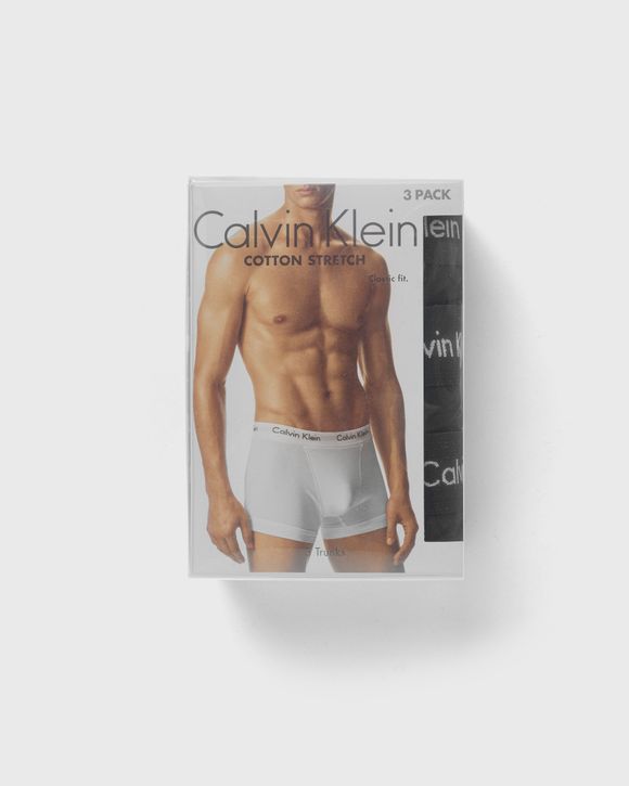 Calvin klein underwear cotton deals stretch trunks