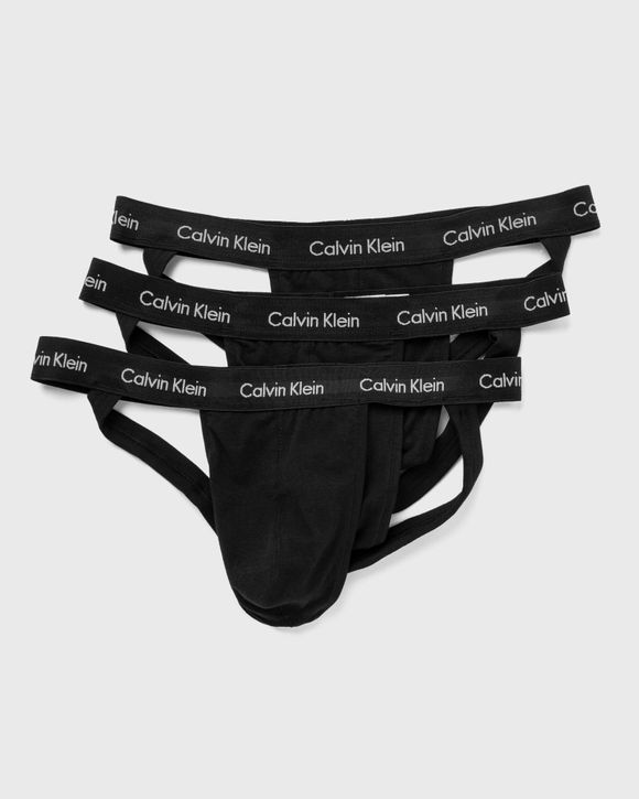 Calvin Klein Underwear JOCK STRAP 3-PACK Black - BLACK, BLACK, BLACK