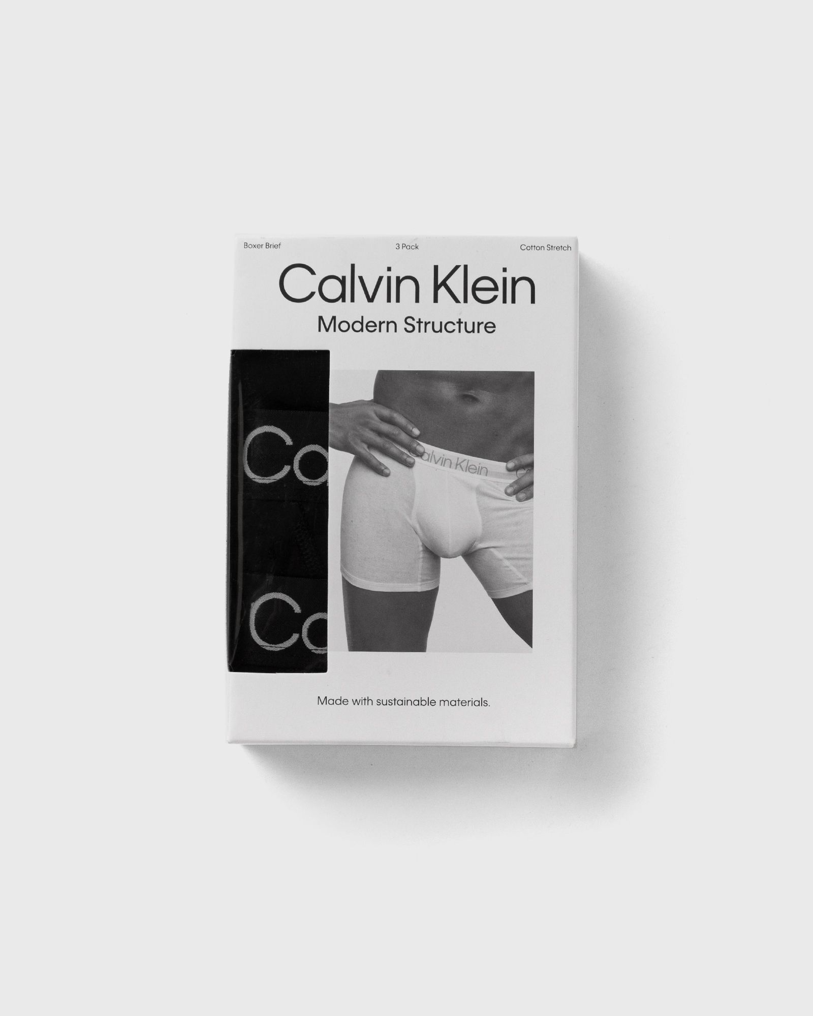 MODERN STRUCTURE COTTON BOXER BRIEF 3PK