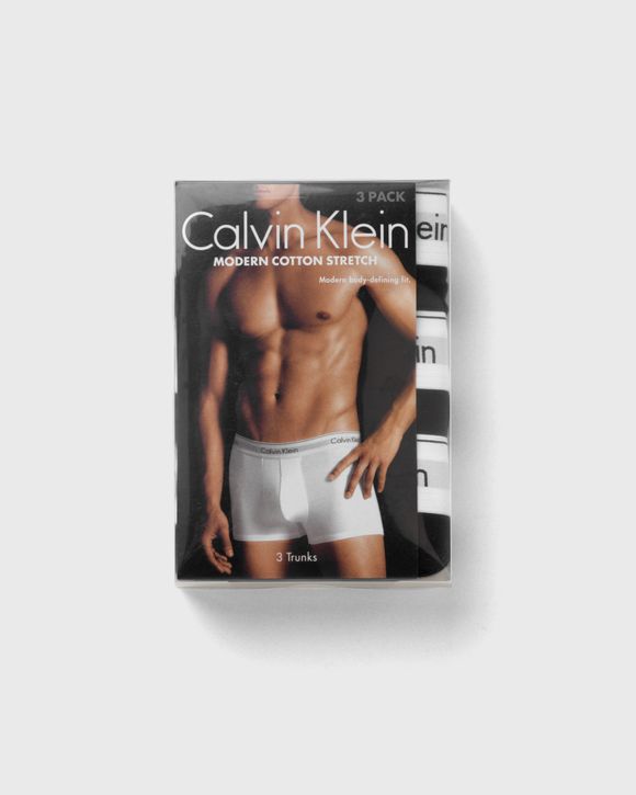 CALVIN KLEIN UNDERWEAR Three-Pack Modern Stretch-Cotton Boxer