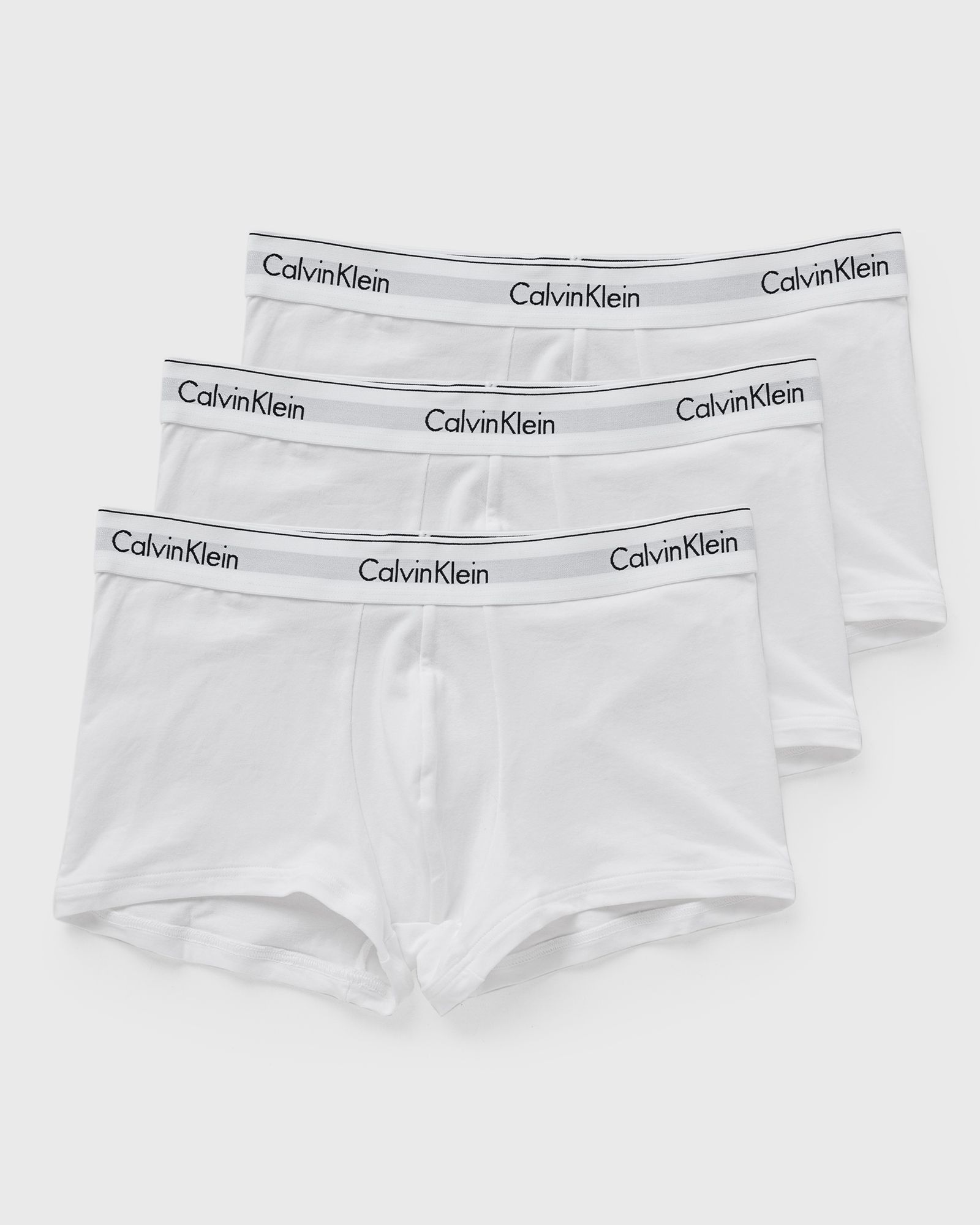 Calvin Klein Underwear MODERN COTTON STRETCH TRUNK 3-PACK White