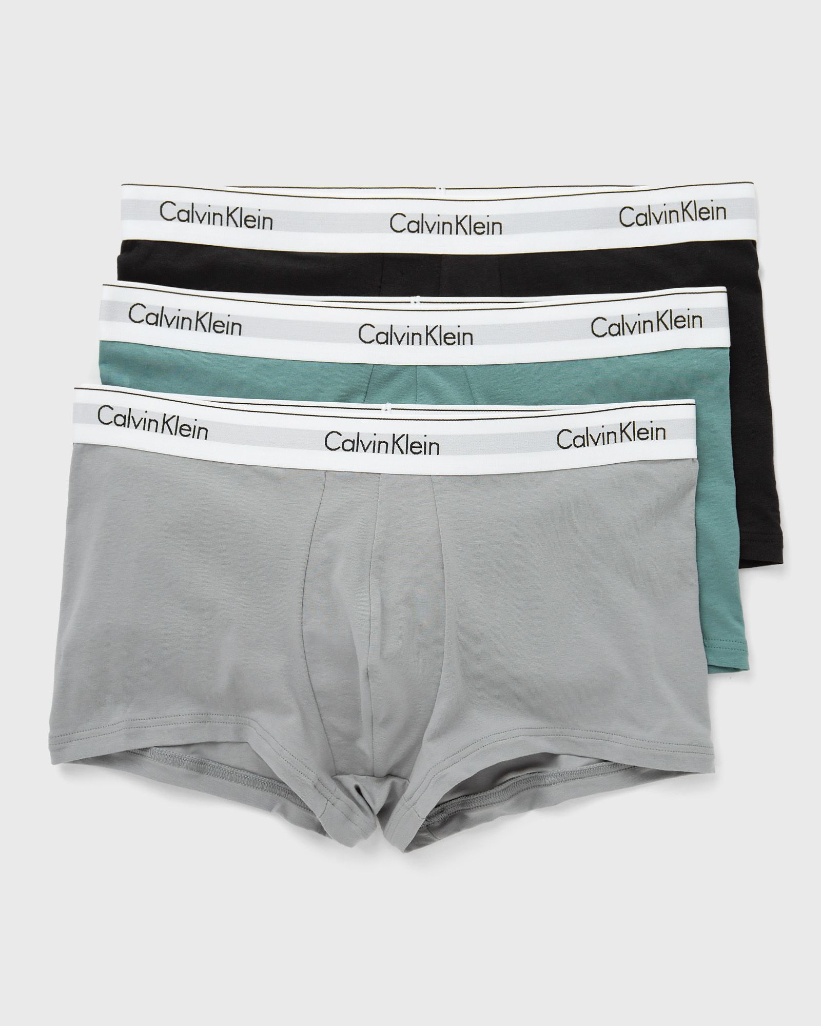 Calvin Klein Underwear - modern ctn stretch trunk trunk 3 pack men boxers & briefs brown in größe:s