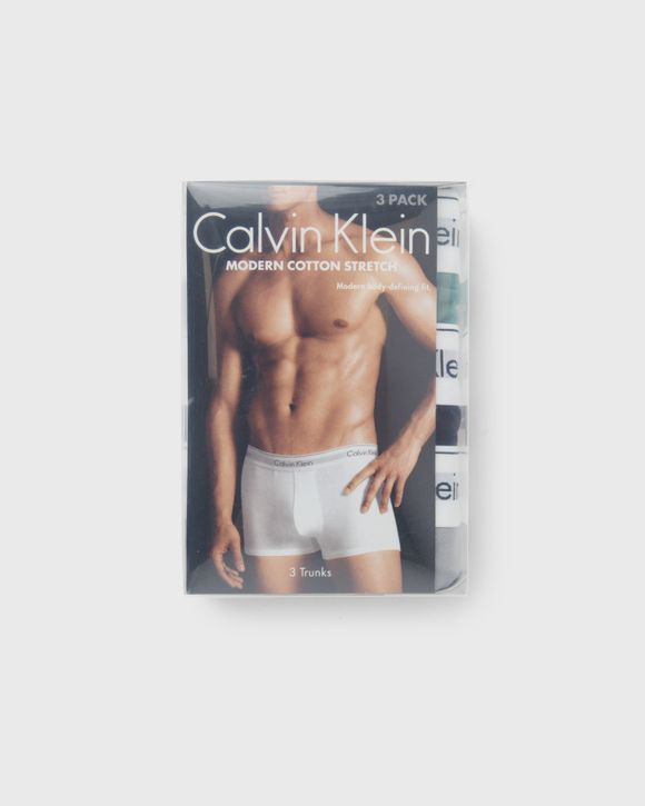 Calvin Klein Underwear Modern Cotton Stretch Low Rise Trunks 3