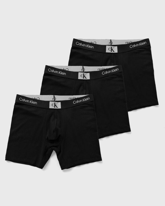 Calvin Klein Underwear 1996 BOXER BRIEF 3-PACK Black - BLACK