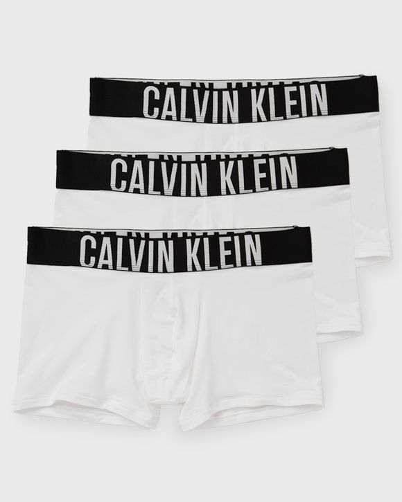 Calvin Klein White Boxer Trunks 3-Pack