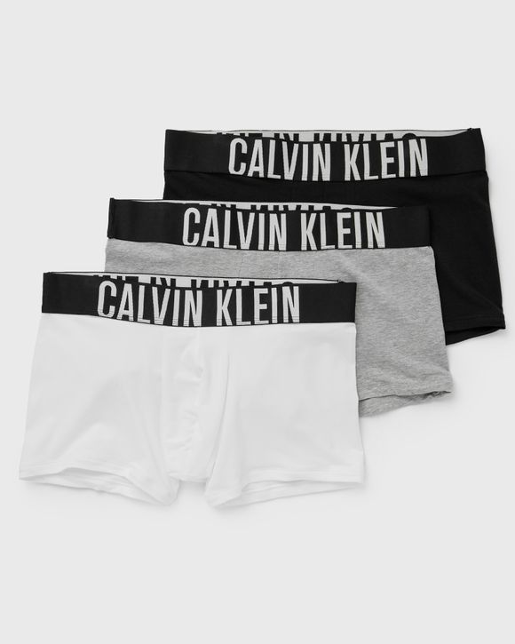 Calvin Klein Men's Underwear 3-Pack Intense Power Cotton Boxer Brief,  Multi, S