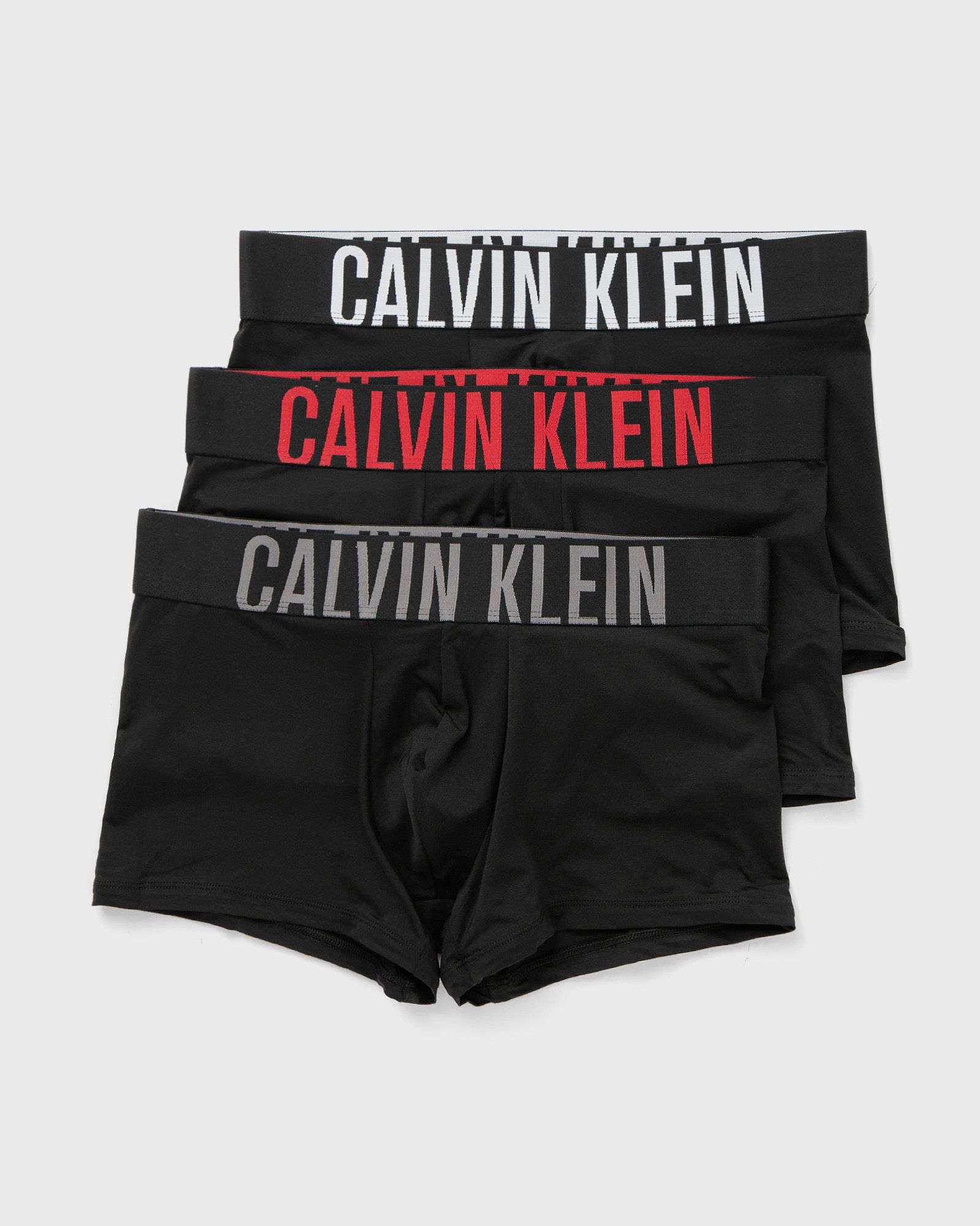 Calvin Klein Underwear - intense power mic 3p trunk trunk 3 pack men boxers & briefs black in größe:s