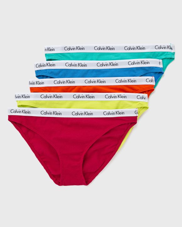 Calvin Klein Underwear WMNS BIKINI 5-PACK Multi - PRIDE COMBO