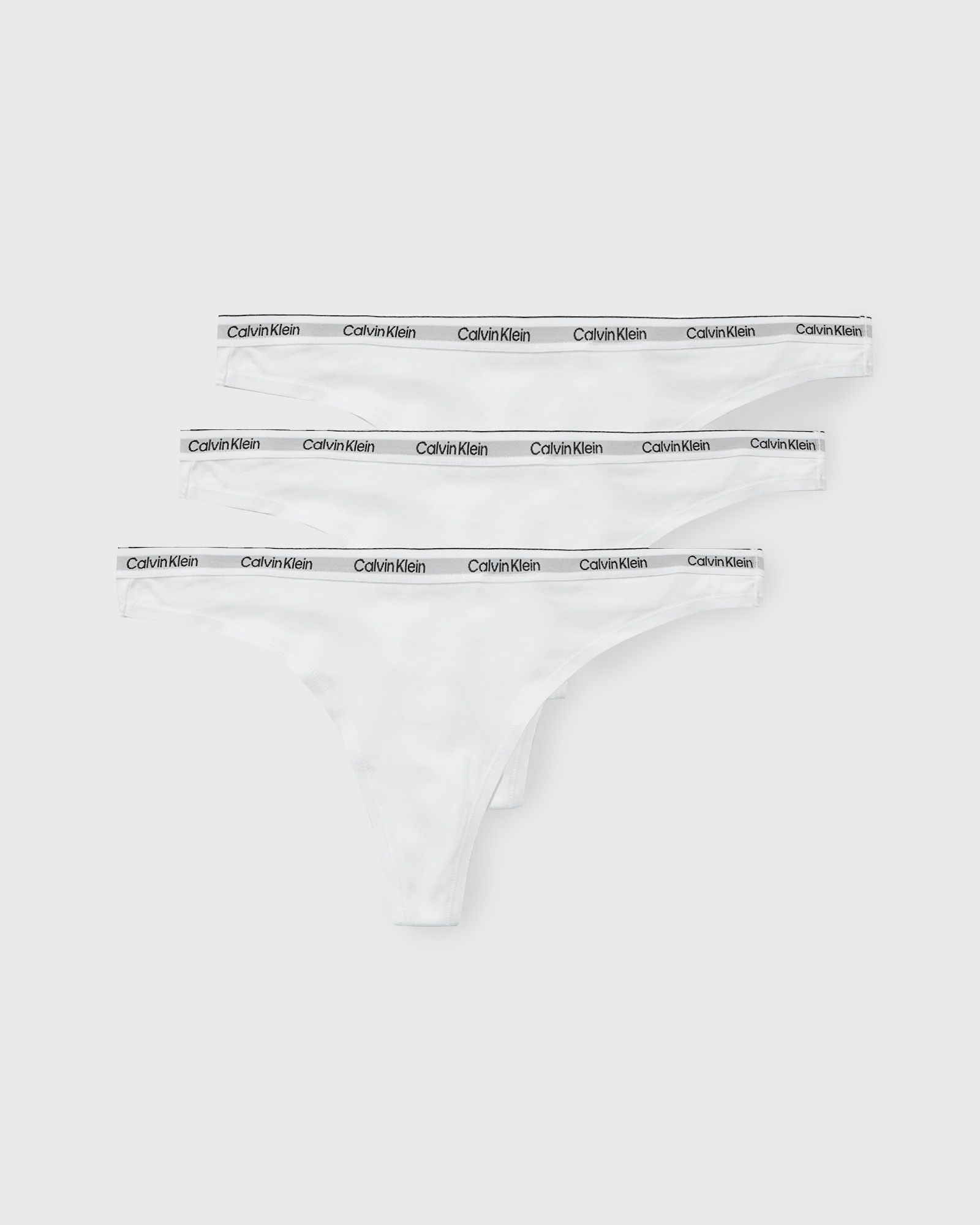 Calvin Klein Underwear - wmns 3 pack thong (low-rise) women panties white in größe:xs