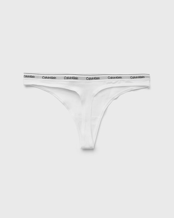 Calvin Klein Women`s Monochrome Thongs 3 Pack