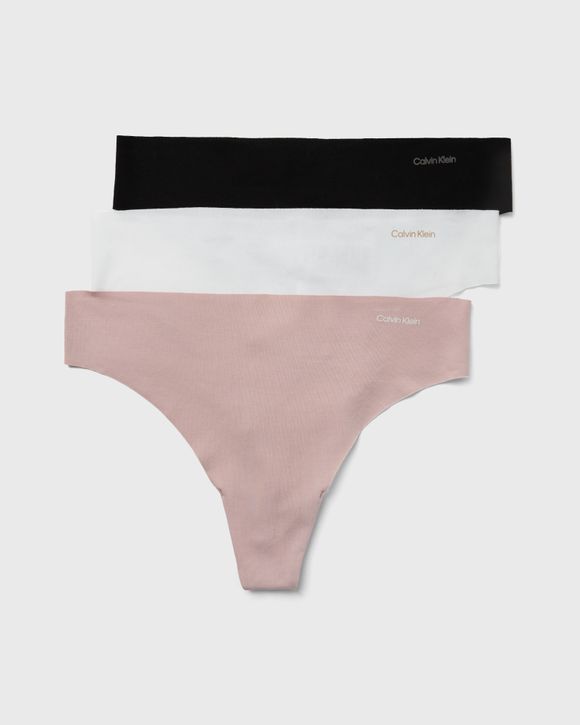 Calvin Klein Underwear WMNS 3 PACK THONG (MID-RISE) Multi