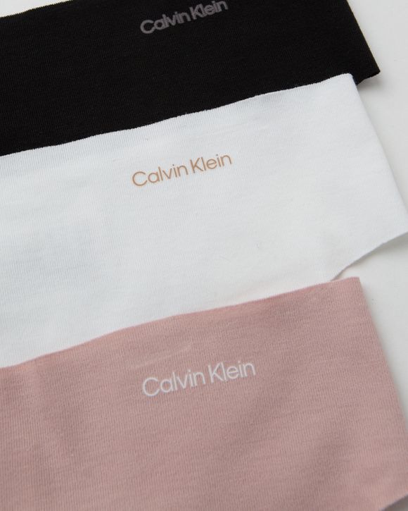 Calvin Klein Womens 3 Pack Hipster Underwear (Light Pink/Gray